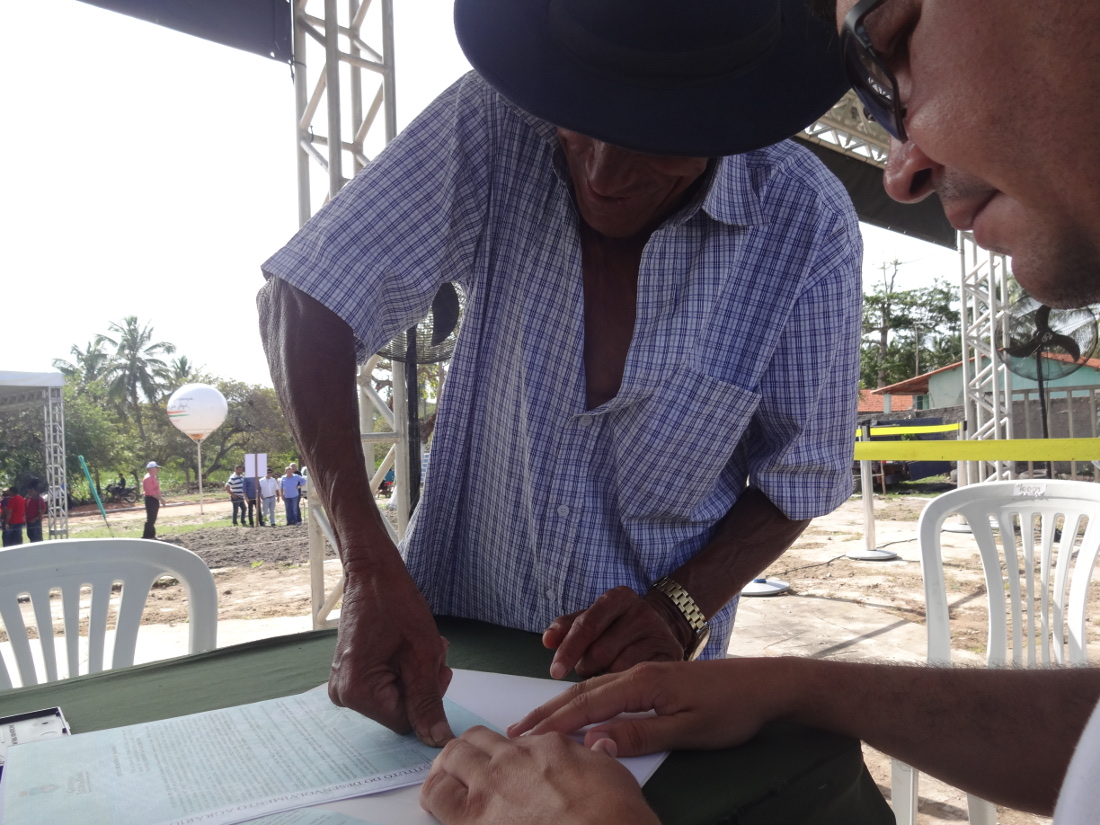 Entrega de Titulos em Itarema