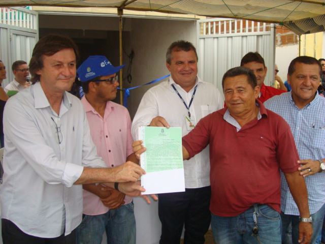 Entrega de Títulos em Palhano