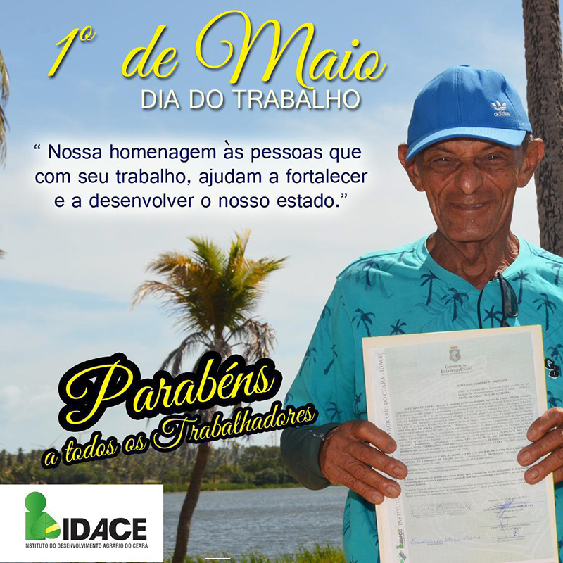 Homenagem do IDACE aos trabalhadores e trabalhadoras