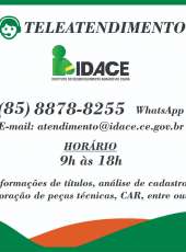 Número de cadastros de imóveis rurais analisado e aprovado pelo IDACE sobe para mais de 8 mil, em 33 municípios