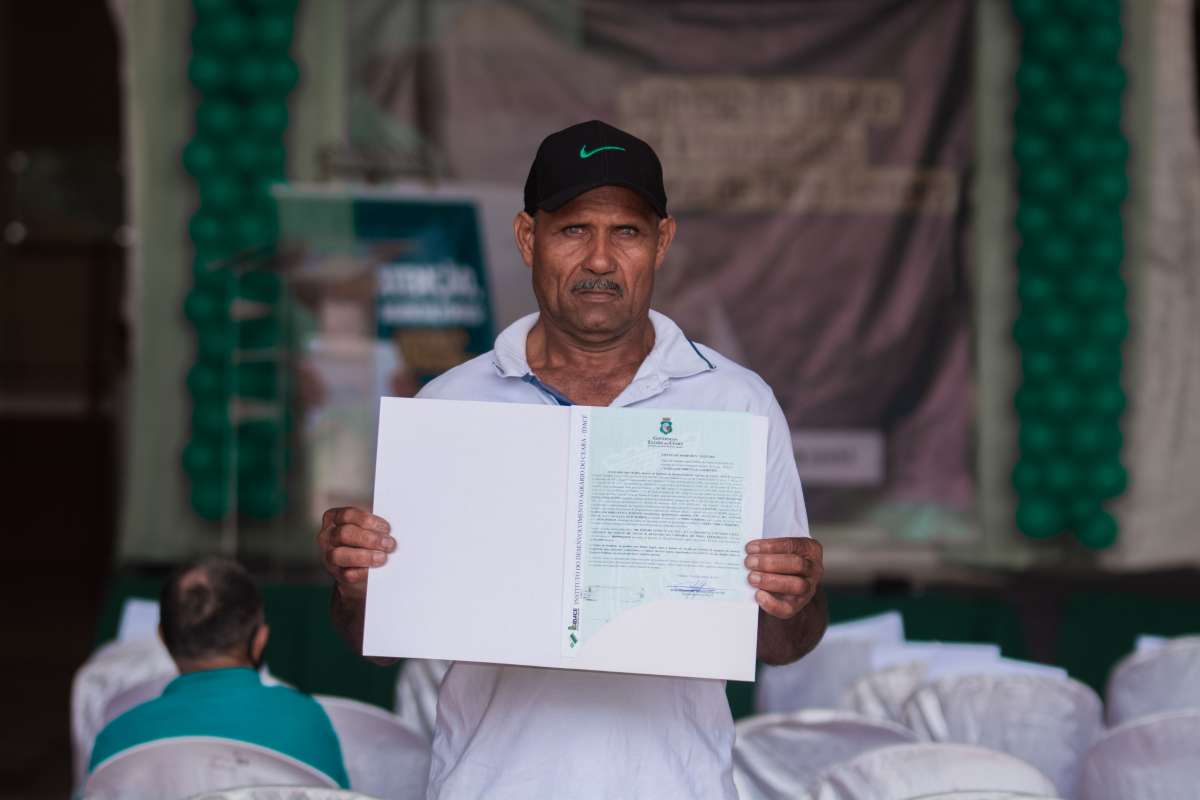 Entrega de imóvel e aquisição de terras foram os destaques do Idace em  julho - Instituto do Desenvolvimento Agrário do Ceará