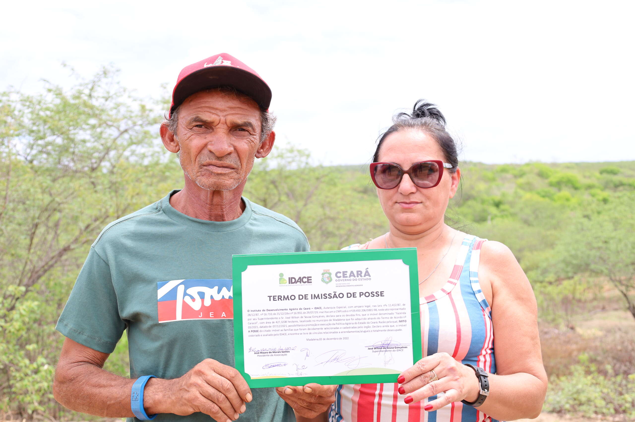 Imissão definitiva de imóvel rural beneficia 11 famílias em Madalena