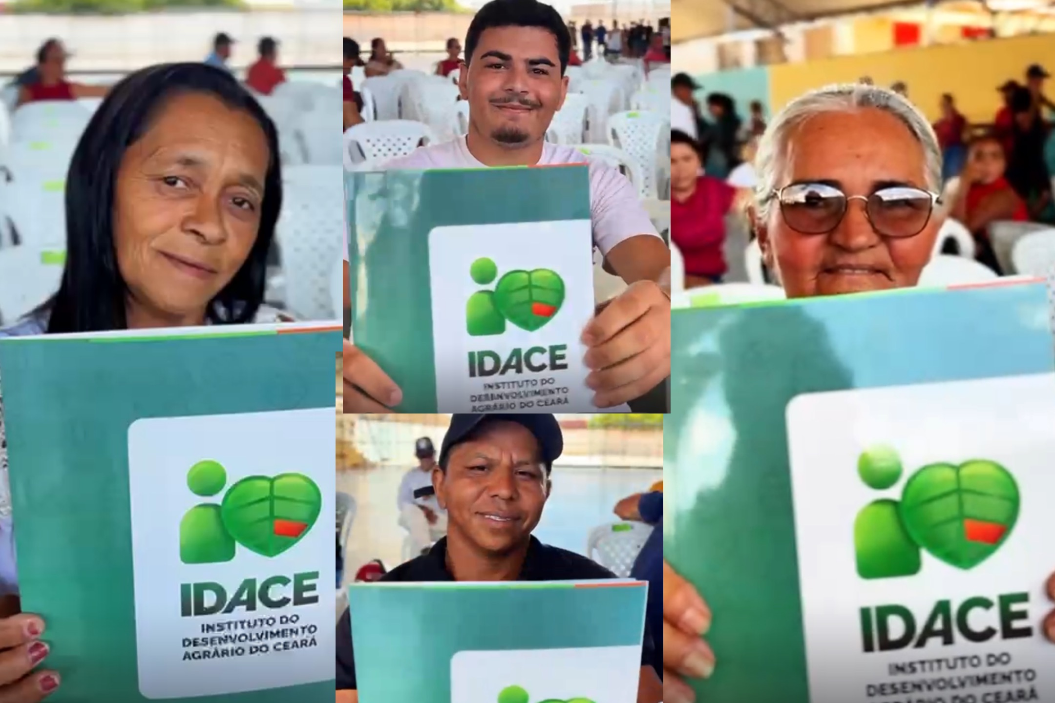 Governo do Ceará entrega 303 papéis da terra em Potengi, por meio do Idace