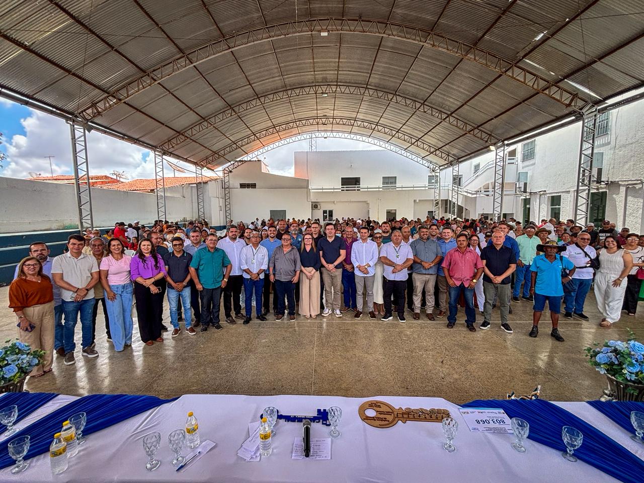 Idace realiza primeira entrega de títulos do ano, no município de Pedra Branca