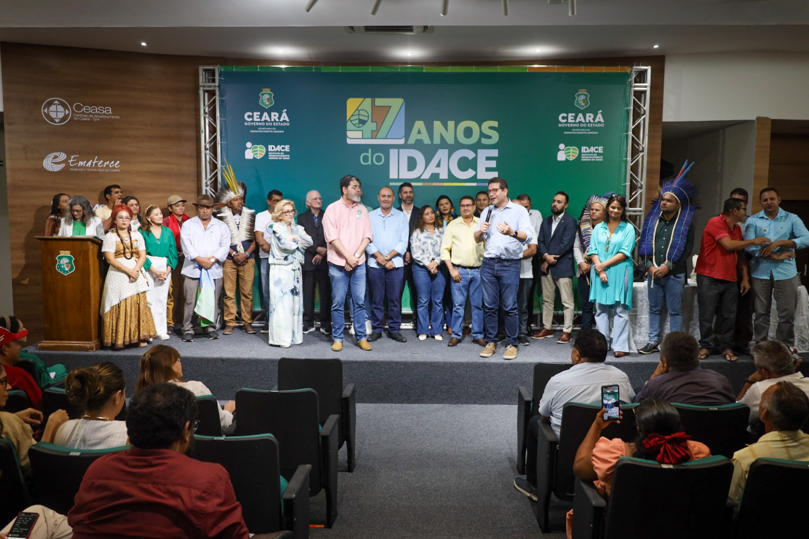 Idace celebra 47 anos com anúncio de novos assentamentos e renovação de parcerias